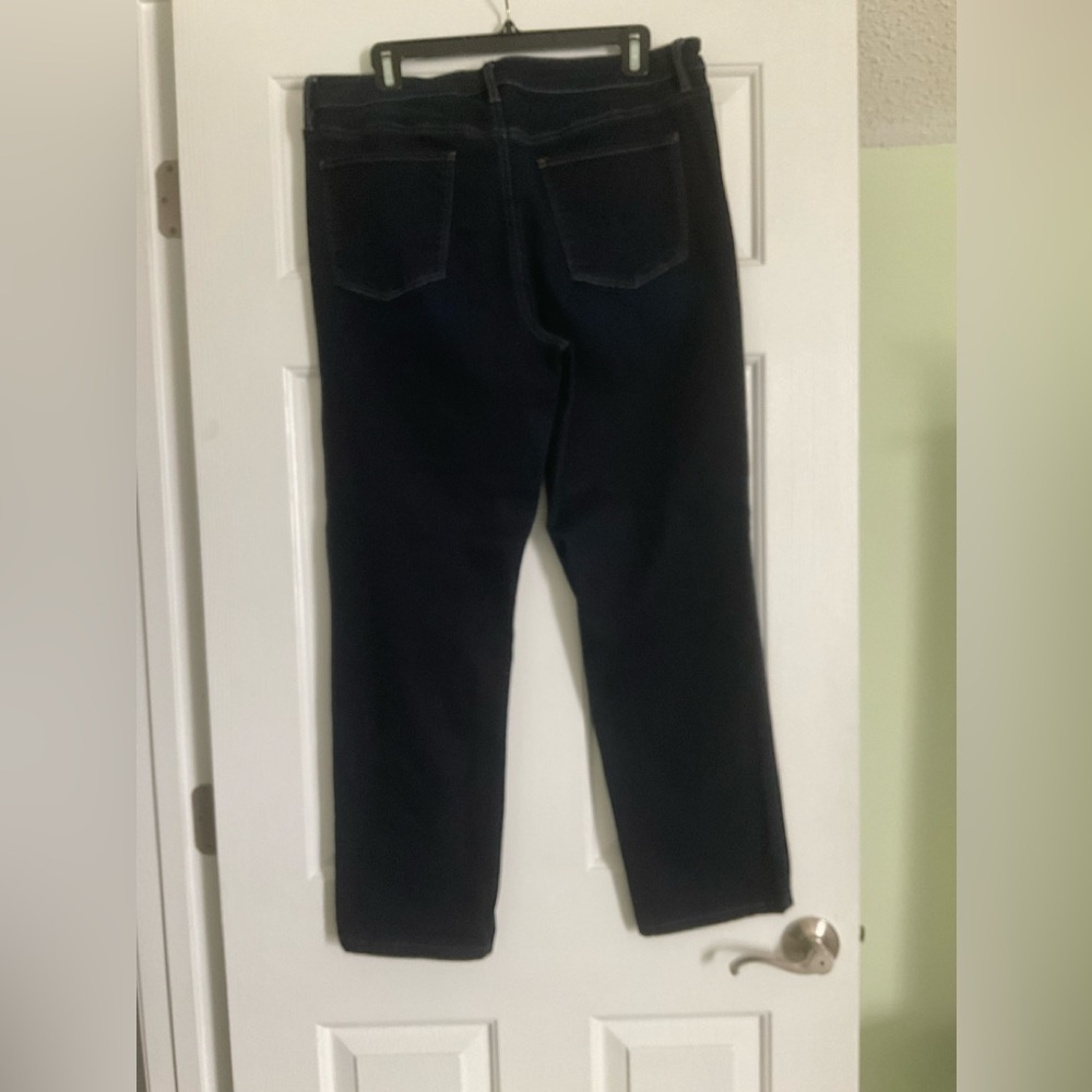 Talbots Women's Dark Blue Straight Leg Jeans - Picture 2 of 6